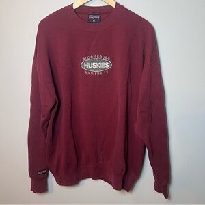 Vtg Bloomsburg University Huskies Crewneck Men’s XL JanSport Sweatshirt Made USA